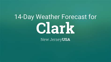hourly weather in clark nj.